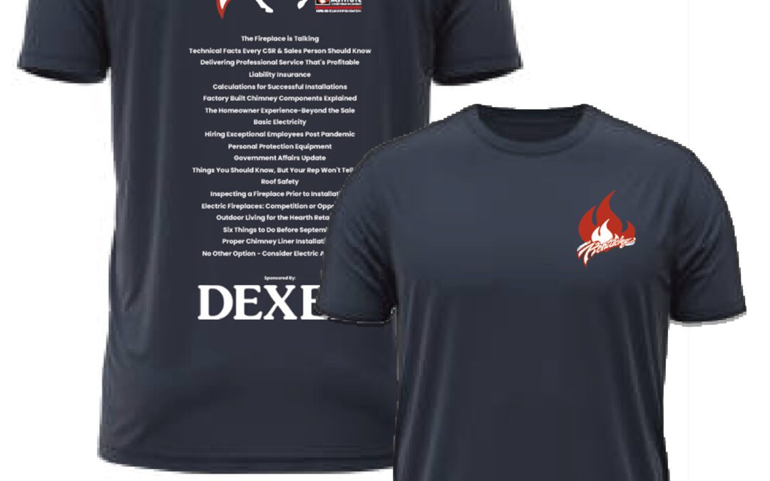 National Fireplace Institute (NFI); Event Shirt Design,  Event Marketing