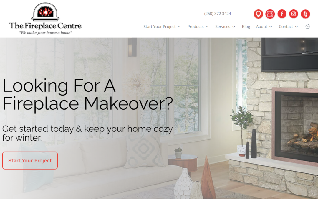 Fireplace Centre Non-Catalog Website